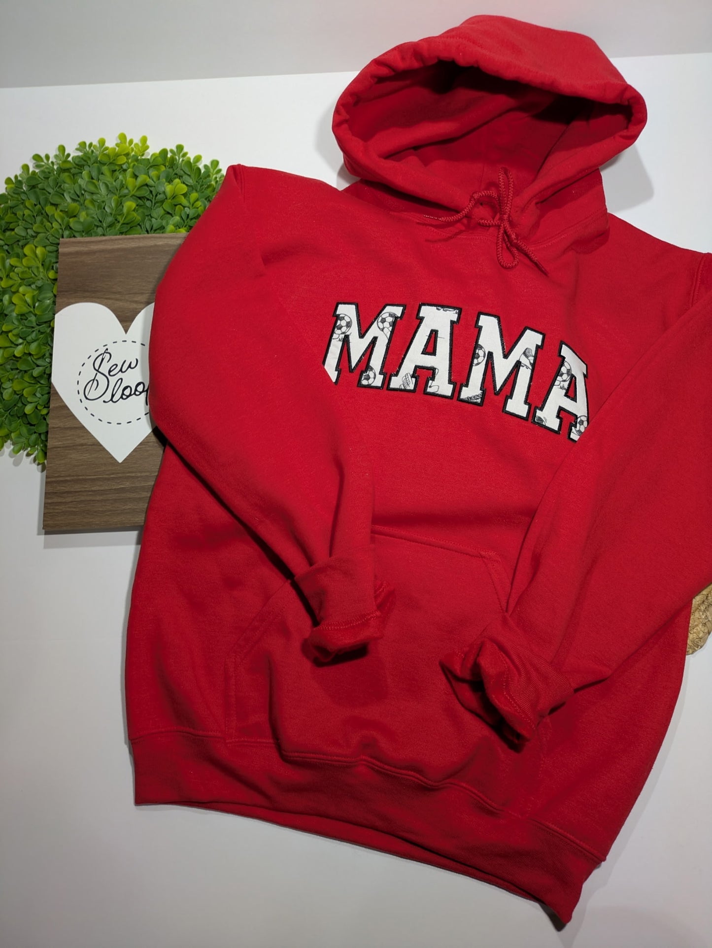 Soccer Mama Appliqué Sweatshirt