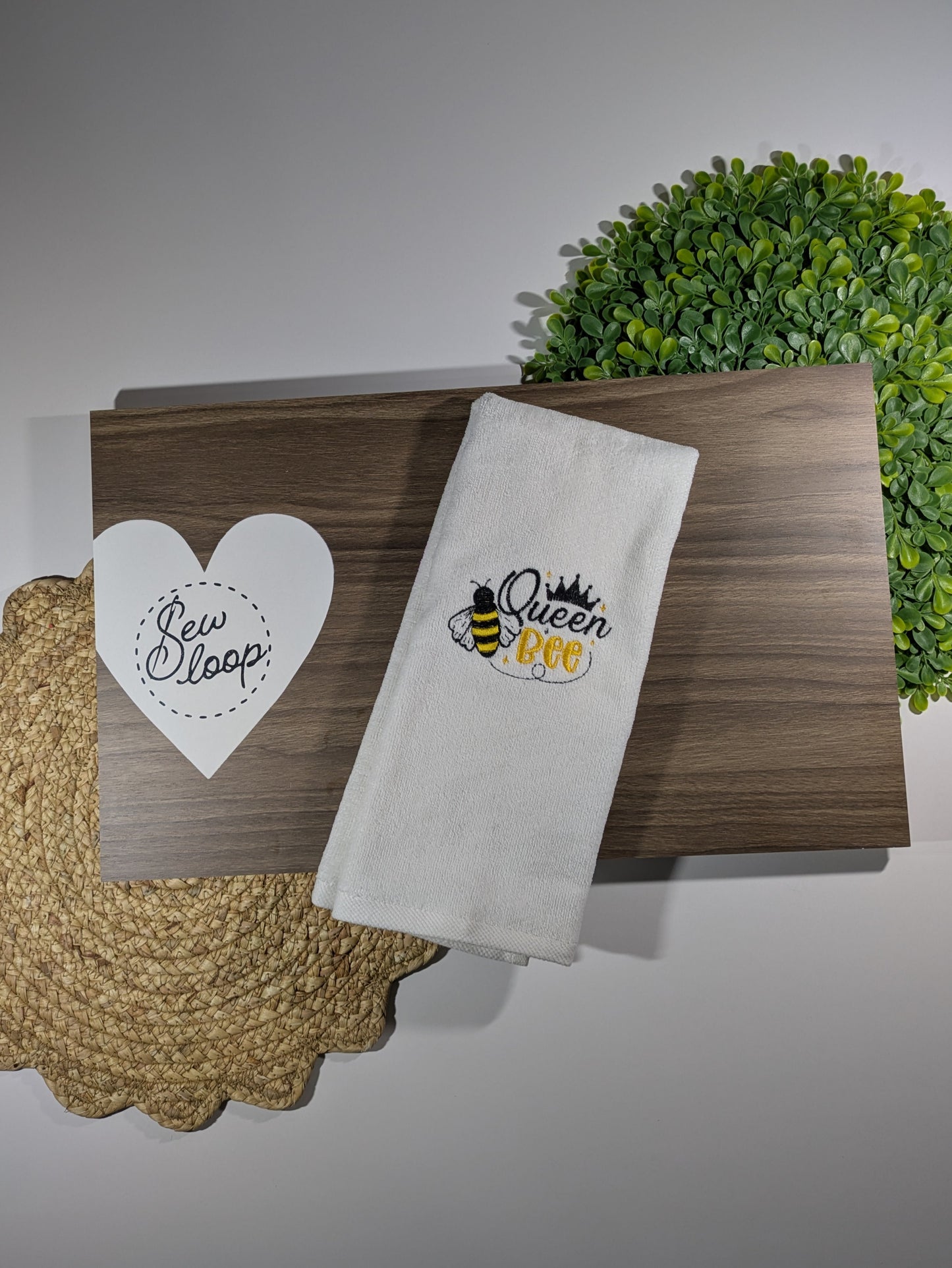 Queen Bee Dish Towel