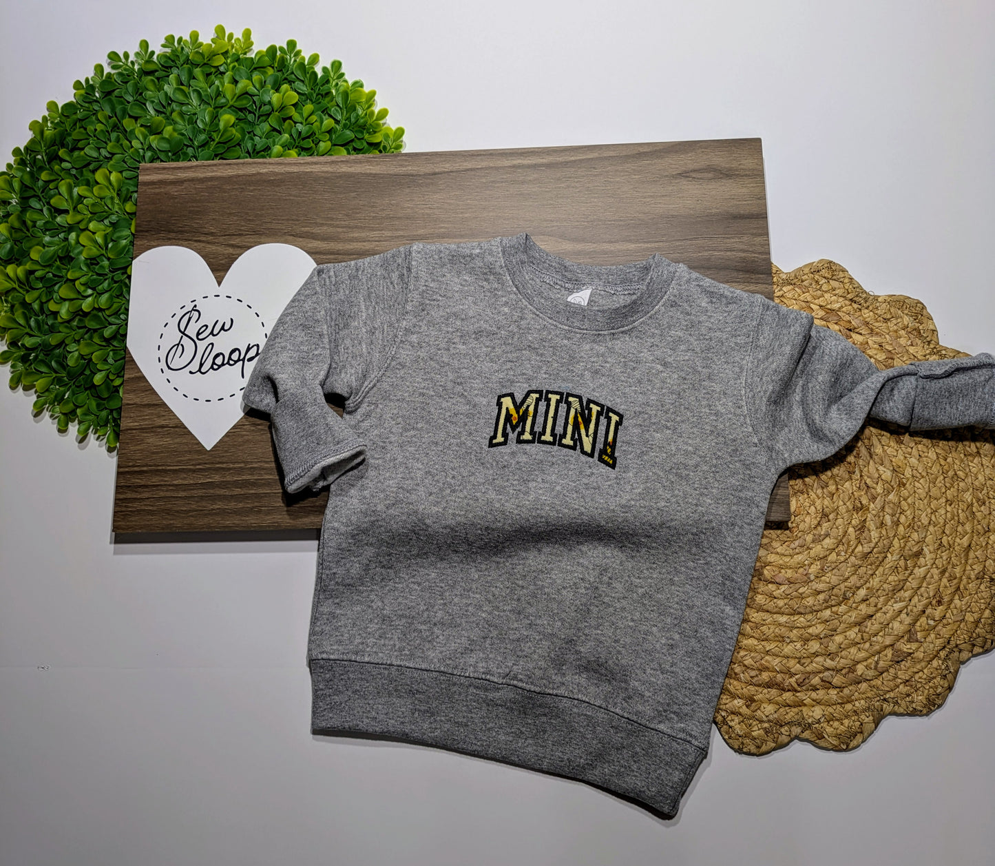 Bumblebee Mama and Mini Matching Sweatshirts