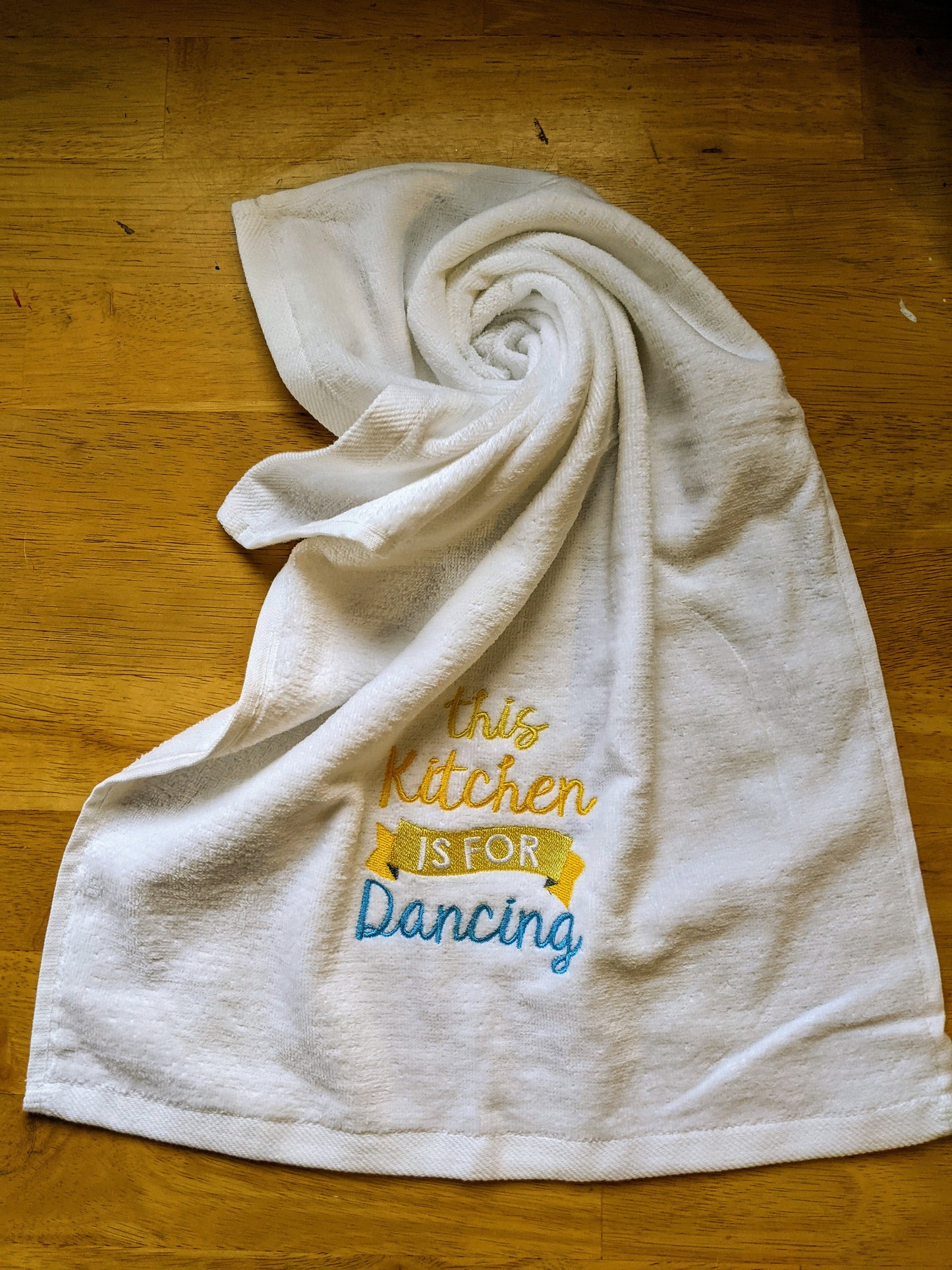 This Kitchen is for Dancing - Dish Towel
