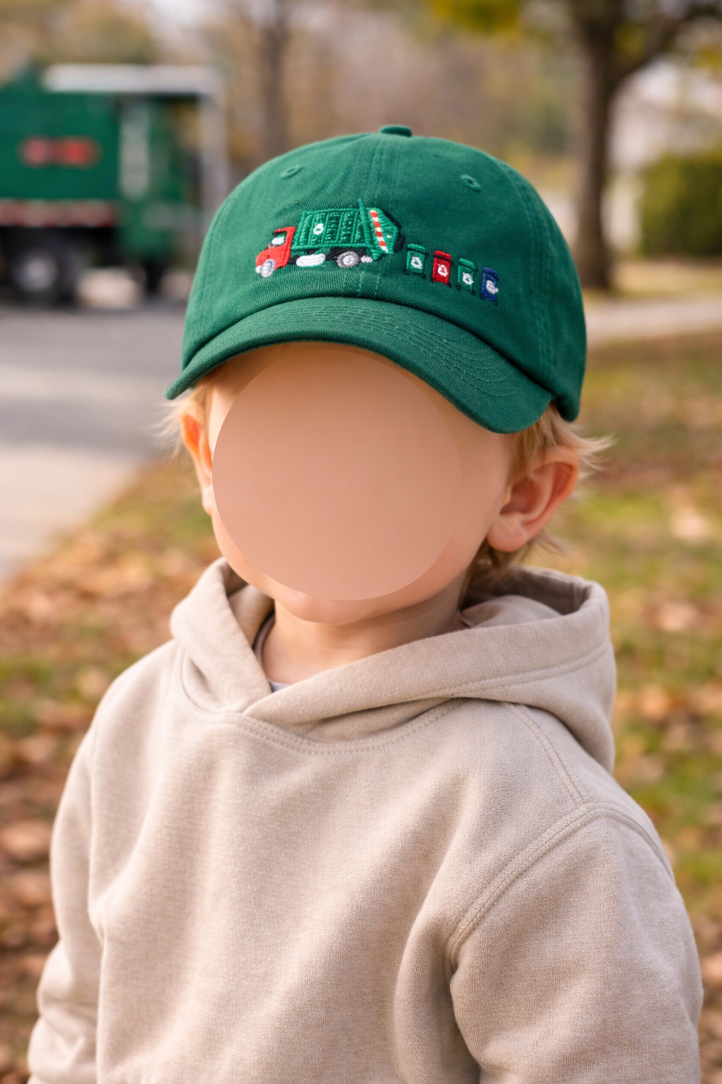 Youth Sized Garbage Truck Hat