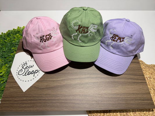 Personalized T-Rex Hat