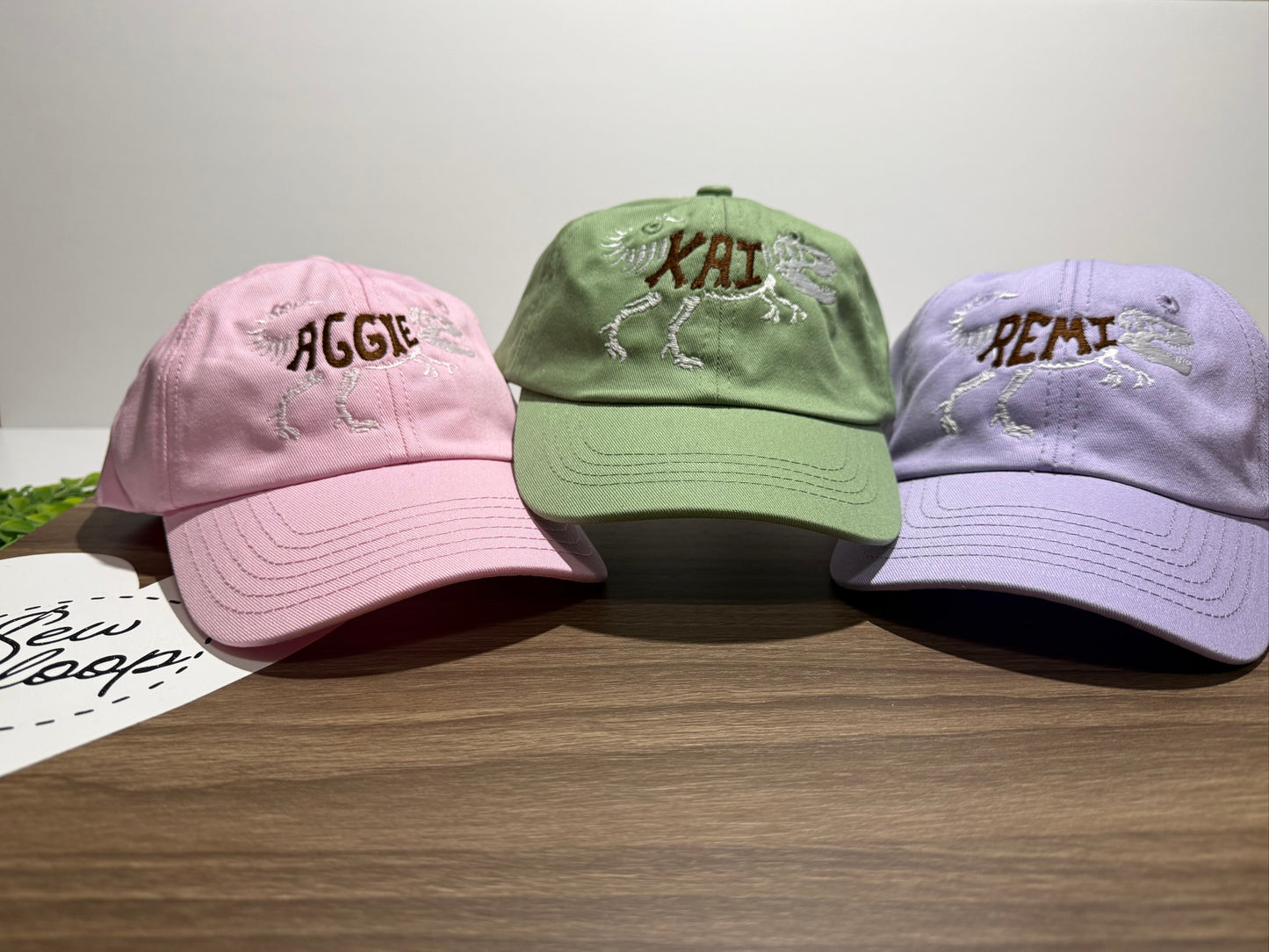 Personalized T-Rex Hat