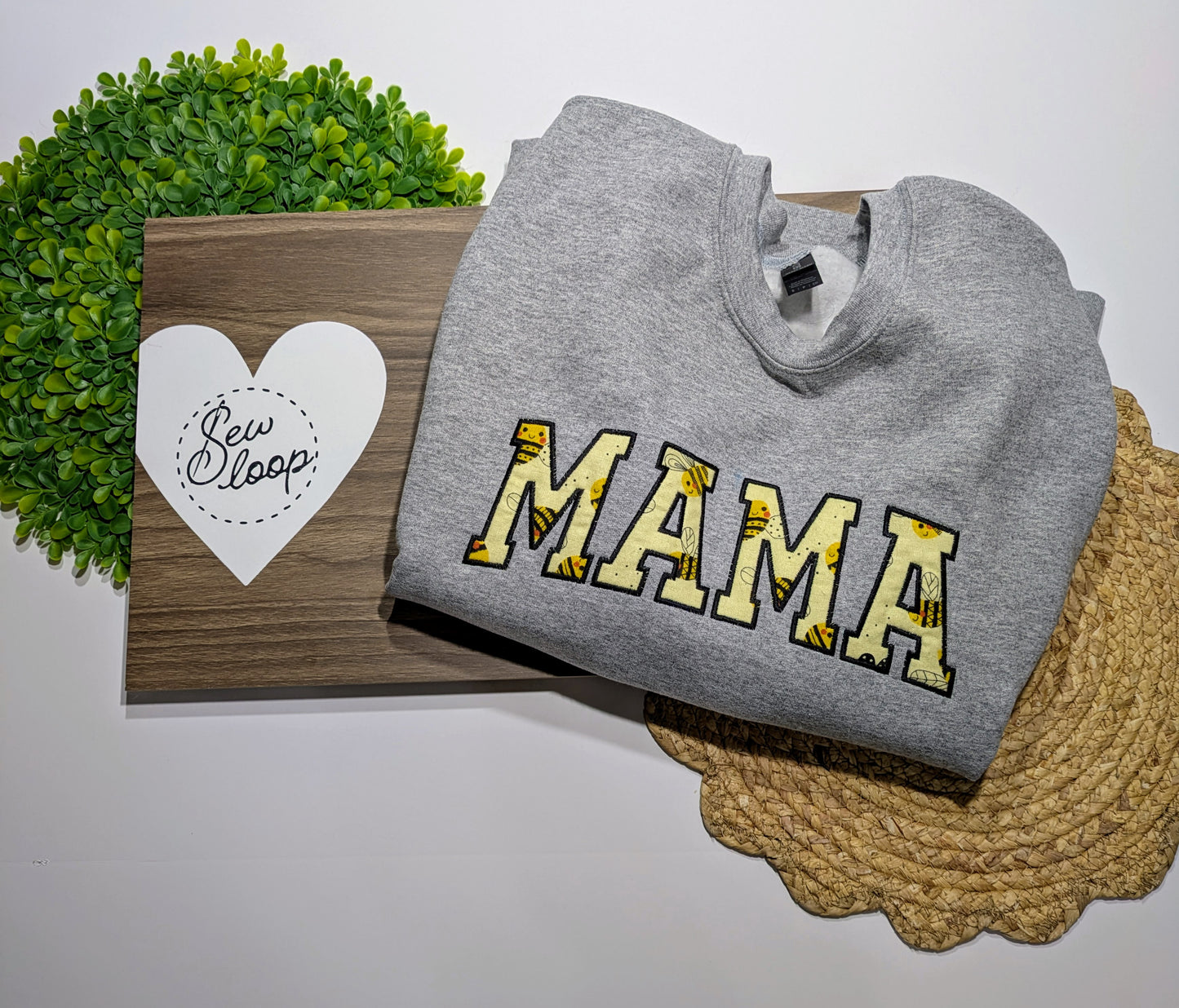 Bumblebee Mama and Mini Matching Sweatshirts